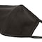 Safe Handler Reusable 3 Ply Cotton Center Seam Adult Face Mask, Black (6-Pack) BLSH-MS01-RCFM-6 - alternate 3